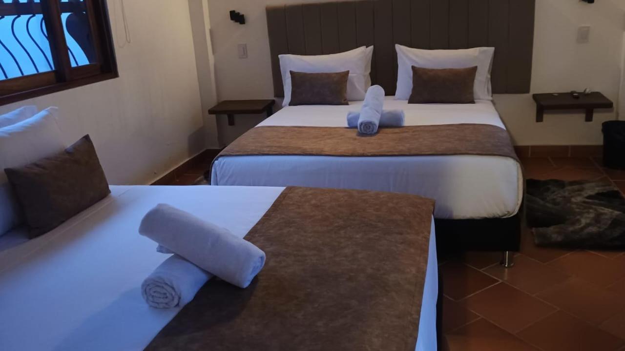 Hotel Santa Barbara Sachica Villa de Leyva Bagian luar foto