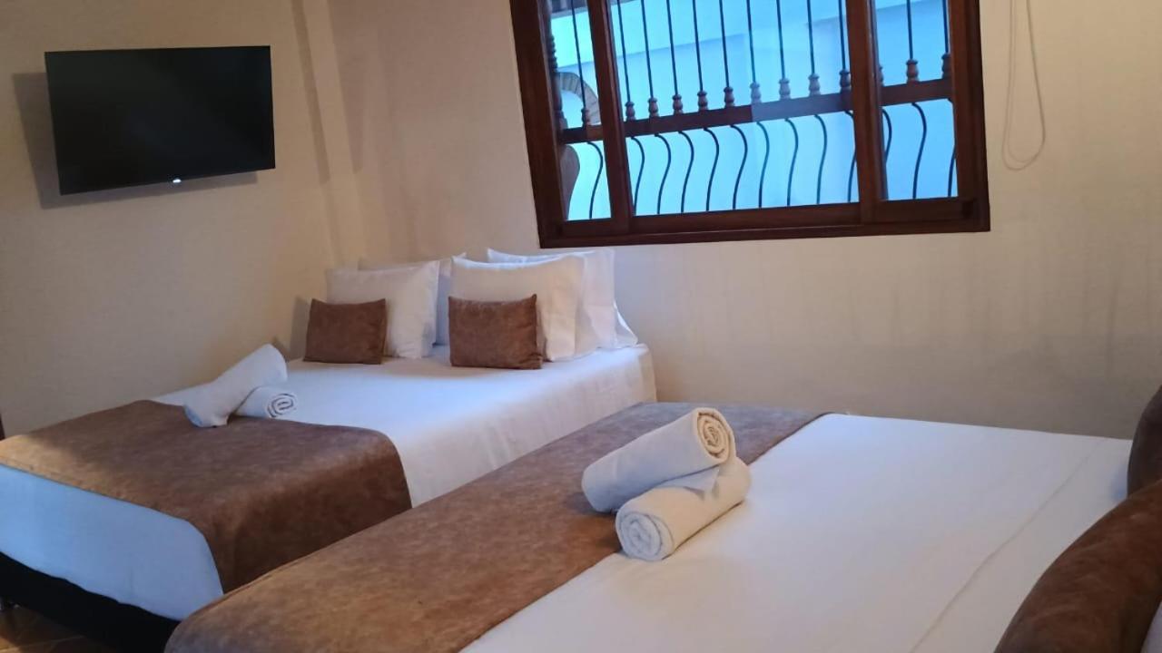Hotel Santa Barbara Sachica Villa de Leyva Bagian luar foto