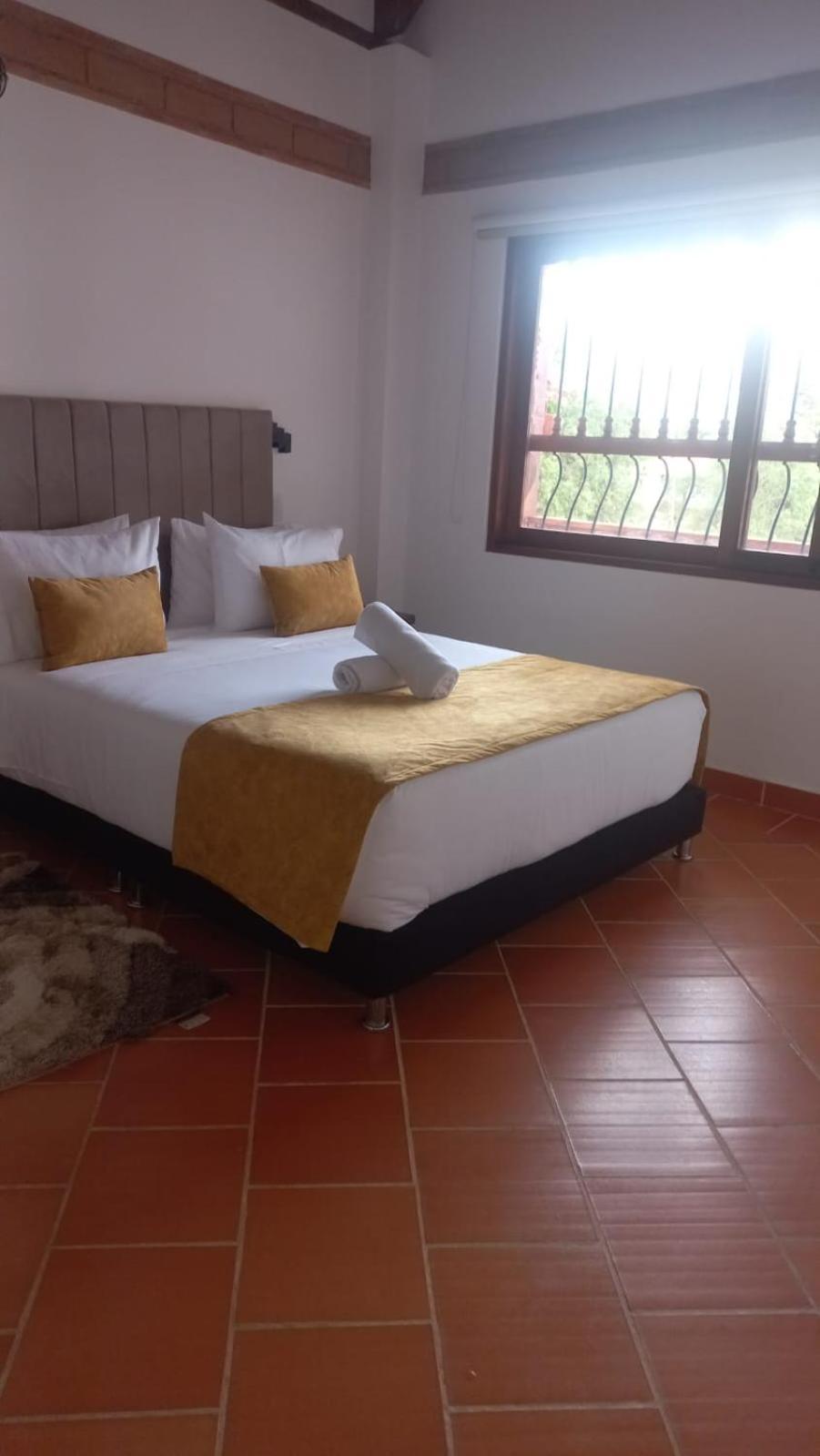Hotel Santa Barbara Sachica Villa de Leyva Bagian luar foto